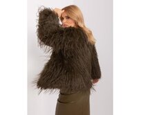 Dámská bunda s kožešinovou podšívkou ALDA khaki Khaki, M/L