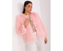 Dámské sako se zapínáním na knoflíky ETHAN světle růžové Růžová, M/L