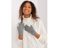 Dámské rukavice UFI šedé Šedá, L/XL