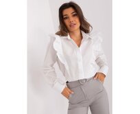 Dámská košile s krajkou KALSA bílá Bílá, L/XL