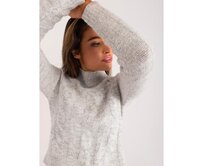 Dámský svetr MAYFLIES šedý Šedá, M