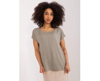 Dámská halenka na léto SUBLEVEL khaki Khaki, S
