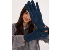 Dámské rukavice se vzorem modré Mořská, L/XL