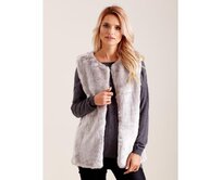 Dámská vesta BOKE světle šedá Světle šedá, L/XL