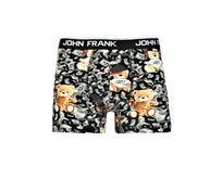 Pánské boxerky John Frank JFBD312 Černá, M