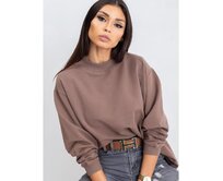Dámská mikina TWIST hnědá Karamelová, L/XL