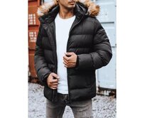 Pánská bunda zimní prošívaná INNUIT černá Černá, XXL