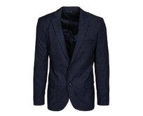 Pánské jednořadové sako námořnicky modré Námořnická modrá, XXL/58