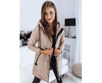 Dámská bunda parka VERONI béžová Béžová, L