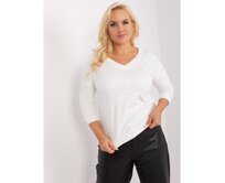 Dámská halenka plus size THAT ecru Ecru, Univerzální