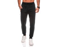 Pánské jednotné tepláky BASIC joggers - černé V6 EM-PABS-0108 Černá, XL
