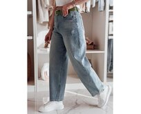 Dámské džíny se širokými nohavicemi WIDELEGS modré Modrá, XS