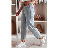 Dámské džíny mom fit JEANMOM modré Modrá, XS