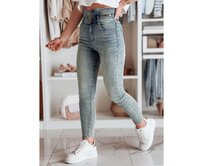 Dámské úzké džíny STOLINE modré Modrá, s29