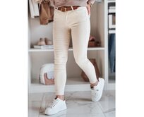 Dámské džínové kalhoty LODGE béžové Béžová, XS