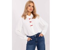 Ecru elegantní dámská košile s límečkem Ecru, Univerzální