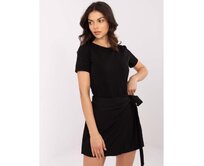 Černé dámské tričko ve fitted střihu Černá, S