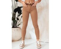Dámské džínové kalhoty LODGE hnědé Karamelová, XL