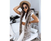Dámská vesta ASHTON khaki Khaki, XXL