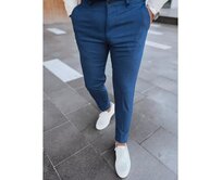 Pánské kalhoty chinos AB7 tmavě modré Modrá, s31