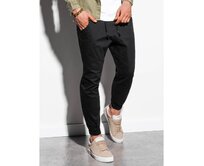 Pánské kalhoty joggers MEL černé Černá, XL