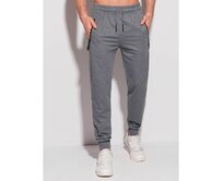 Pánské tepláky P1325 šedé Šedá, XL/XXL