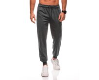 Pánské tepláky - tmavě šedé Tmavě šedá, XL/XXL