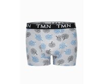 Pánské boxerky U518 - světle šedé Šedá, XXL