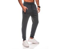 Pánské jednotné tepláky BASIC joggers - černé V6 EM-PABS-0108 Tmavě šedá, M