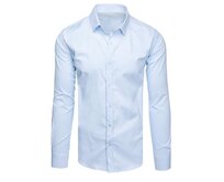 Pánská elegantní košile modrá Světle modrá, M