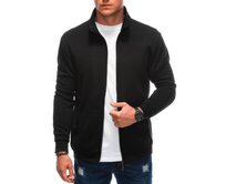 Pánská mikina B1605 černá Černá, 4XL