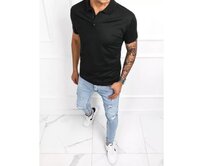 Pánská polokošile INA černá Černá, XXL