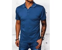 Pánská polokošile Q01 modrá Modrá, L