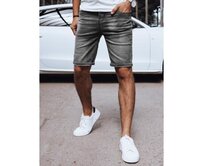 Pánské džínové kraťasy tmavě šedé Břidlicová, s29