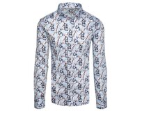 Pánská košile, modrá Světle modrá, 3XL