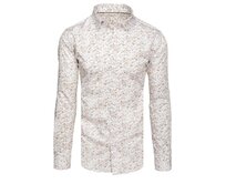 Pánská košile, bílá, ležérní Bílá, XL