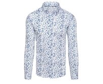 Pánská košile casual bílá Bílá, XL