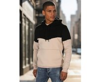 Pánská mikina basic s kapucí černá Vícebarevný, XXL