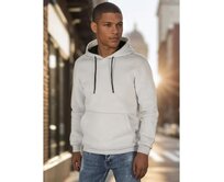 Pánská mikina basic s kapucí světle šedá Světle šedá, XL