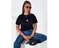 Dámské tričko FLORTA černá Černá, S