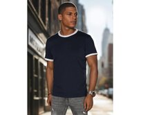 Pánské tričko basic navy blue Námořnická modrá, M