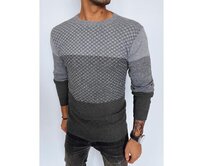 Pánský svetr LINA šedý Vícebarevný, L/XL