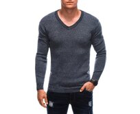 Pánský svetr E230 tmavě šedý Tmavě šedá, XL/XXL