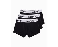 Pánské spodky JORDANA černé 3-pack Černá, M