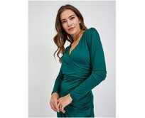 Zelené dámské pouzdrové šaty Zelená, 34