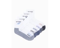 Pánské ponožky U525 - mix 5-pack Šedá, 42/46