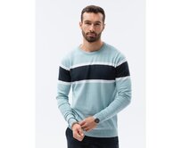 Pánský svetr BENTLY světle modrý Modrá, XL