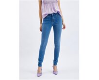 Modré dámské skinny fit džíny Modrá, 36