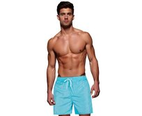 Pánské plavecké šortky modré Modrá, XL