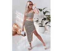 Dámská souprava SUMMERSA jedné velikosti béžová Béžová, Univerzální